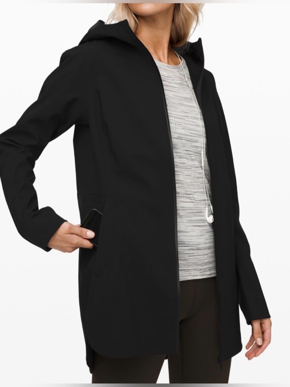 Lululemon Glyde Along Softshell Jacket in Black